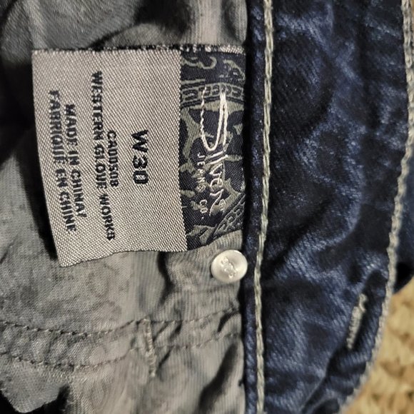 Silver Capris Tuesday Low Rise Size 30 - Picture 2 of 6